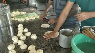 Hotel style Paratha making Indian street food