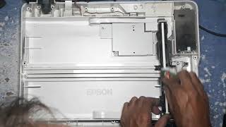 EPSON Scanner DS-1630 Orange Light Flashing Repair || Caution Light Flashing