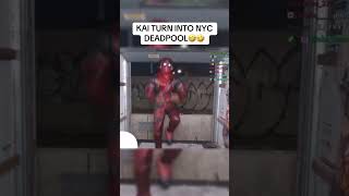 Kai turns into nyc deadpool #amp #kaicenat #deadpool #fyp #fypシ゚viral #foryou #viralreels #explore