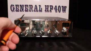 GENERAL Lee HP 40W 100 Watt 10 Meter Radio