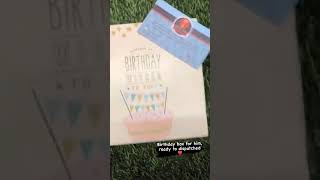 Birthday box for him ❤️| gift ideas | best gift for him 😍❤️