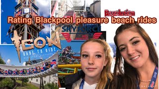 Rating the rides at Blackpool pleasure beach