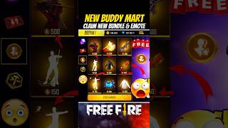 Free Buddy Mart Store🤯🔥 Claim Bundle & Emote #shorts #trending #freefire