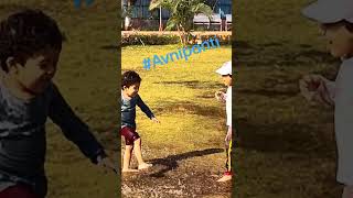 kids splash in open #Avnipanti