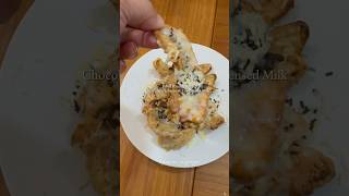 Fried Banana with Cheese and Condensed Milk #food #makassar #cooking #easyrecipe #foodie #airfryer