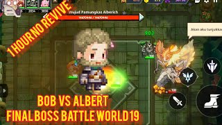 World 19 Final Boss Battle Bob Vs Alberich Guardian Tales