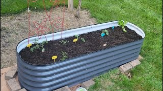 VEGEGA  8ft X 2ft X 1 4ft Raised Garden Bed Kit vs Land Guard 8×4×2 ft Galvanized Raised Garden Bed