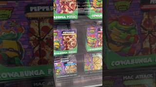 Trying Walmart Teenage Mutant Ninja Turtles Pizza! TMNT Mutant Mayhem Movie! #shorts