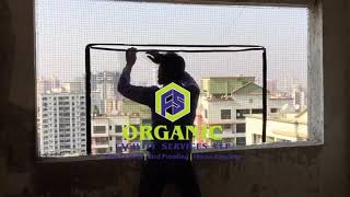 Bird Proofing Services Fire Escape Zip System bird netting balcony