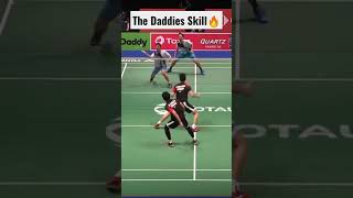 High Skill The Daddies 🔥😲 #shorts #badminton #thedadies please subscribe me 👇