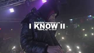 D. Savage Performs 'I Know II' Live In Phoenix, AZ