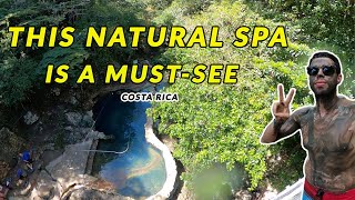 It is impossible to miss this stunning natural Spa.  / Costa Rica