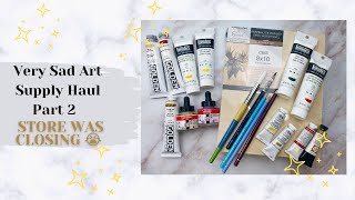 Art supply haul! Part 2: Swatches! Watercolors, Acrylic paints, inks!