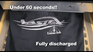 Discharge Screen Printing: Curing with the Vastex D100 Dryer