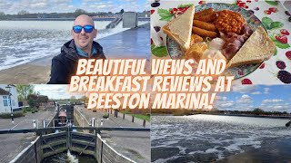 Beautiful Views and Breakfast Reviews At Beeston Marina!