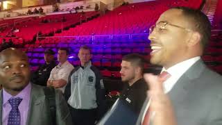 Andre Ward speaks about the backlash over Deontay Wilder comments