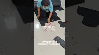 PEMASANGAN KARPET MIE DI MOBIL TOYOTA YARIS | EURO CLASS DEPOK