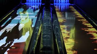 We Are Bowling - Lane projected animation