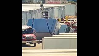 BOX TRUCK GET FLIPPED BACK OVER! 20× SPEED!