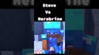 STEVE VS HEROBIN #minecraft #minecraft#2K