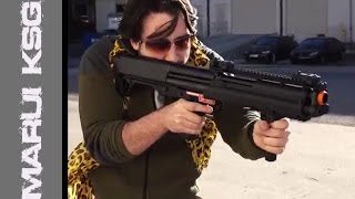 Tokyo Marui KSG Gas Shotgun - Airsoft Review