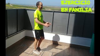 EJERCICIO TERAPÉUTICO EN FAMILIA. Pilates, entrenamiento HIIT y estiramientos