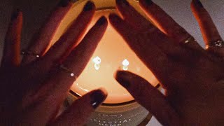 ASMR Relaxing Hand Movements With Candle (no talking)