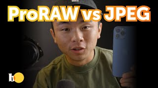 Apple ProRAW vs JPEG: Why you HAVE to shoot RAW on iPhone