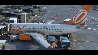 [FS2020] GLO2054 - Santos Dumont (SDU) para Confins (CNF)  *B737-700W 22K PMDG*