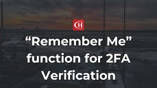 2FA verification on ch-aviation