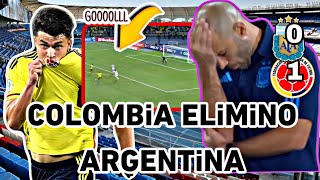 Vea el GOl COLOMBiA 1-0 ARGENTiNA | MACHERANO ELIMINADO | Sudamericano Sub 20