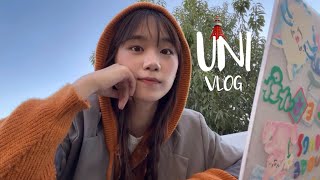 ENG) 立教生のスケジュール盛りっもりの1日密着VLOG!📂テスト勉強,大学生活Q&A📓古着ショッピング,りなぽんからのメッセージ😤