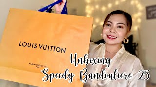 Classic Louis Vuitton Bag Unboxing | Speedy Bandouliere 25 | #SpeedyB25Unboxing #ClassicLVBag