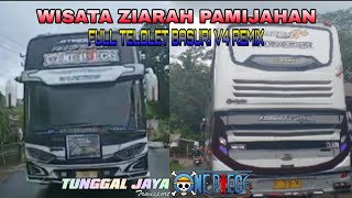 SERUU !! NGOYOD BUS TUNGGAL JAYA "ONE PIECE" FULL BASURI V4 MERAMAIKAN JALAN PAMIJAHAN TASIKMALAYA