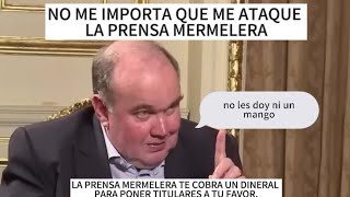 Lopez Aliaga "no le doy un mango a la prensa mermelera, por eso hablan mal de mí"