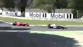 F1 1998 MONZA Schumacher Overtake Hakkinen Coulthard Engine Problem