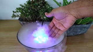 Unboxing 12 LED multicolor mist maker for water fountain and pond