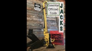 Essential Off-Road Equipment: Vehicle Jacks