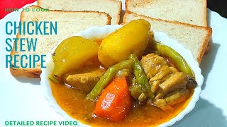 CHICKEN STEW RECIPE | HEALTHY AND TASTY CHICKEN STEW | WINTER SPECIAL CHICKEN STEW WITH VEGGIES