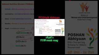 POSHAN Abhiyan | PSM lecture | Community Medicine lecture | Public Health lecture | PSM made easy