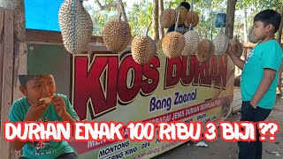 Durian enak 100 ribu 3 biji I Durian Lokal Cikakak Sukabumi