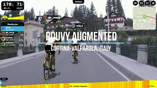 Rouvy Augmented Routes - Cortina Valparola