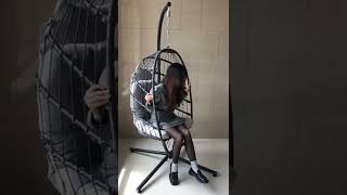 Foldable Egg Hanging Chair OT-HC30