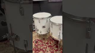 Rogers Big R USA New England White 4pc Drum Set