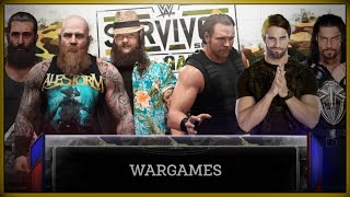 WWE 2K24 The Shield vs Wyatt Family [WAR GAMES MATCH]