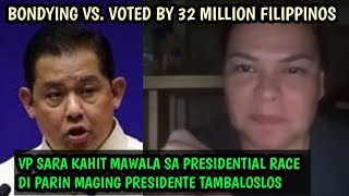 KAHIT MAMATAY SI SARA DUTERTE HINDI PARIN SYA MANANALO BILANG PRESIDENTE SI MARTIN ROMUALDEZ