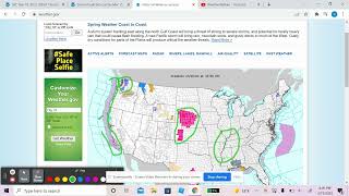 Severe weather outbreak in the southern United States!