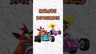 ATAJOS IMPOSIBLES - CRASH TEAM RANCING PS1 #crashpe #crashteamracing #shorts  #crashbluefire