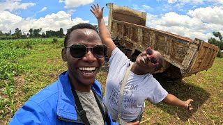 BREAKING!!! 💥Finally...We Did It...First Time Pouring Sand On Our Land🙏🏿