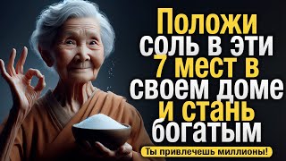 Положи СОЛЬ в эти 7 мест в своем доме и УВИДЬ что произойдет потом! | Буддийские учения